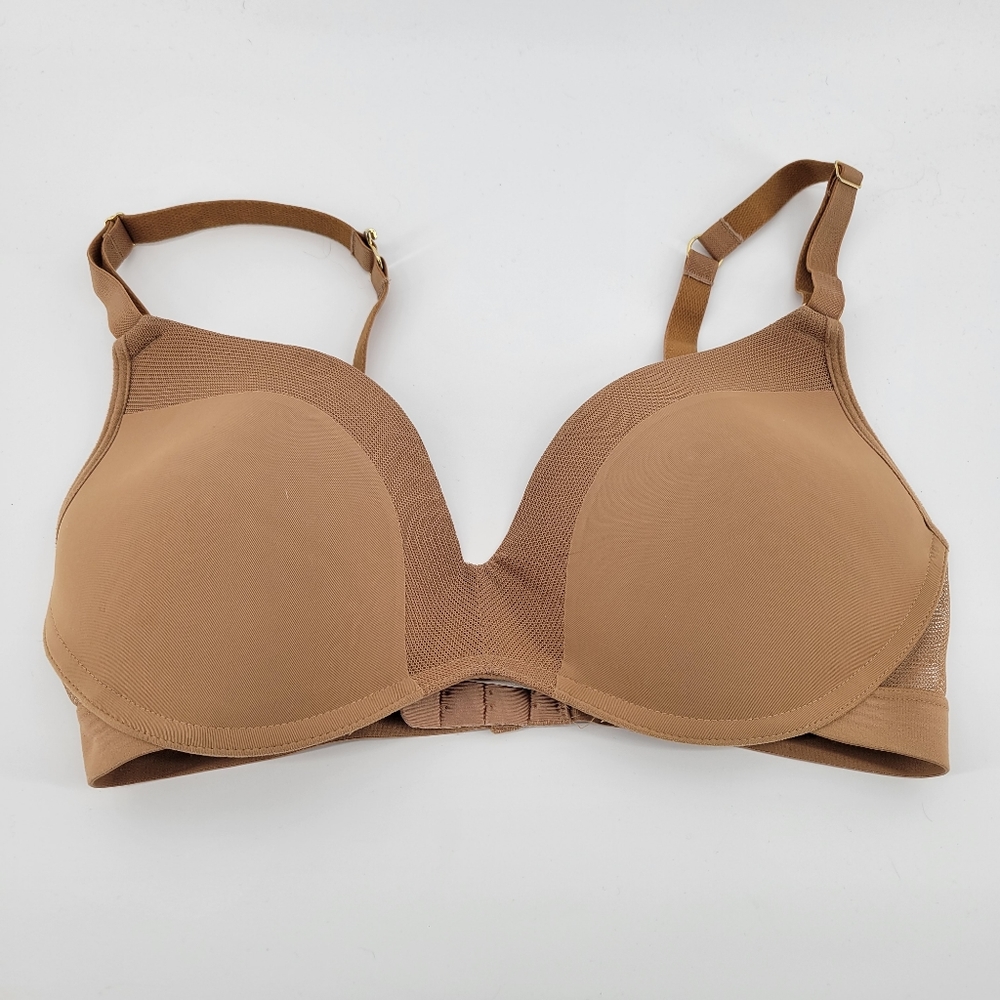 Lively beige t-shirt padded bra size 34D